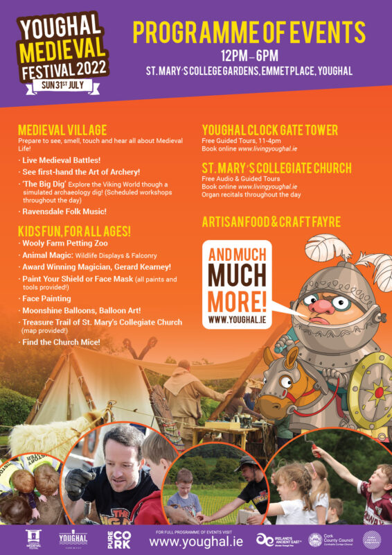 Medieval Festival 22 PROGRAMME OF EVENTS Youghal